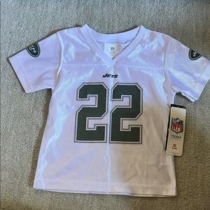 NFL Kids White and Green Jets Jersey